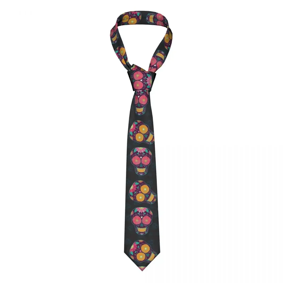 

Mexican Skull Tie For Men Women Necktie Tie Clothing Accessories