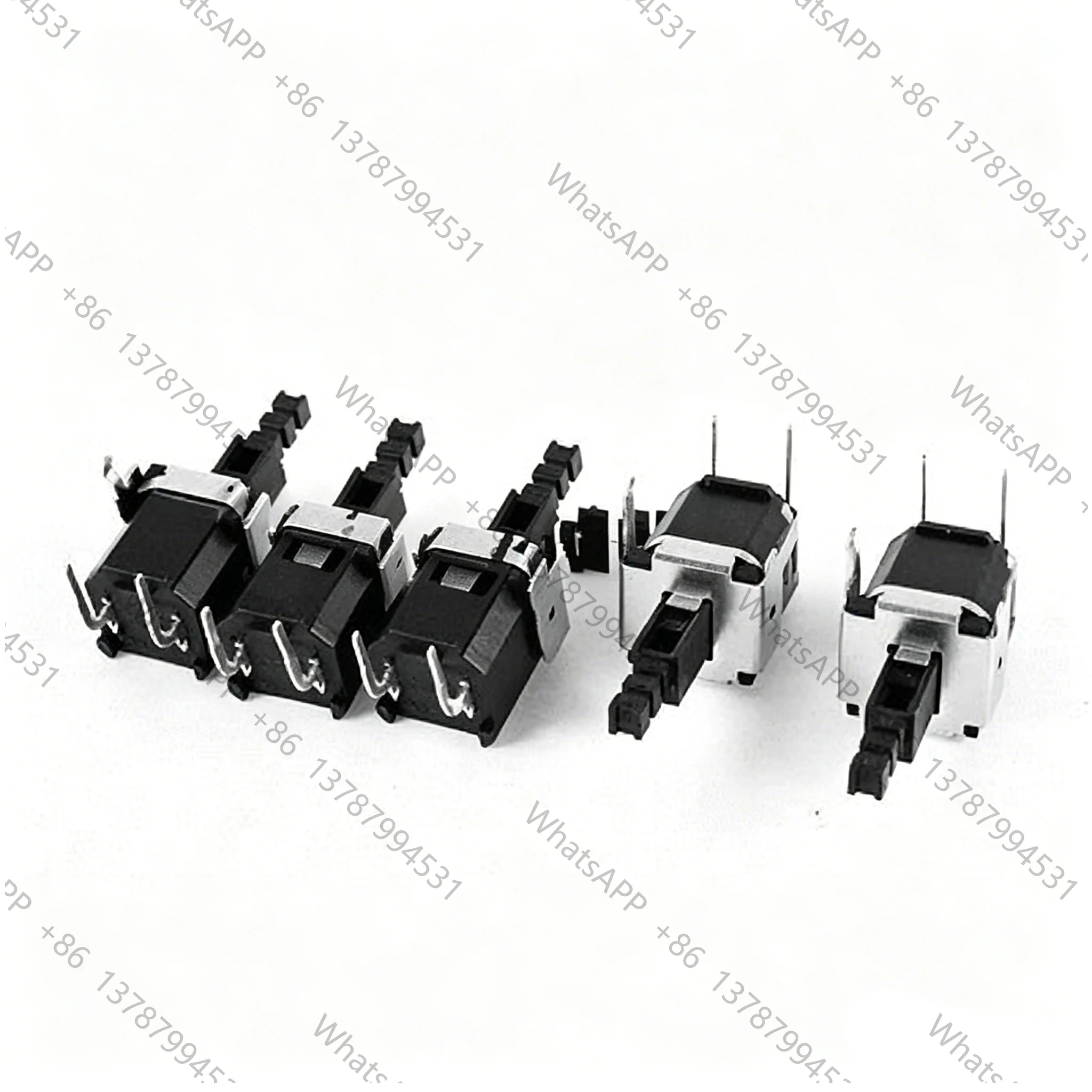 5pcs Black 2Pin Push Button Latching Power Switch Replacement 5A/80A 250V KDC-A02-F