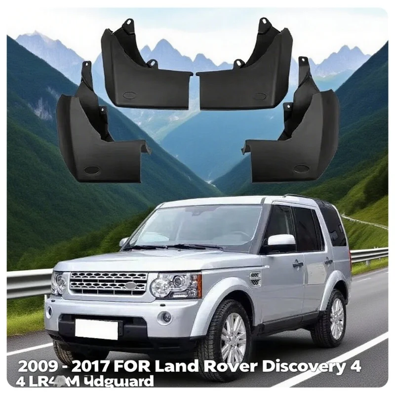 Mud Flaps For Land Rover Discovery 4 LR4 2009-2017 MudFlaps Front Rear Mudguards Car Accessories