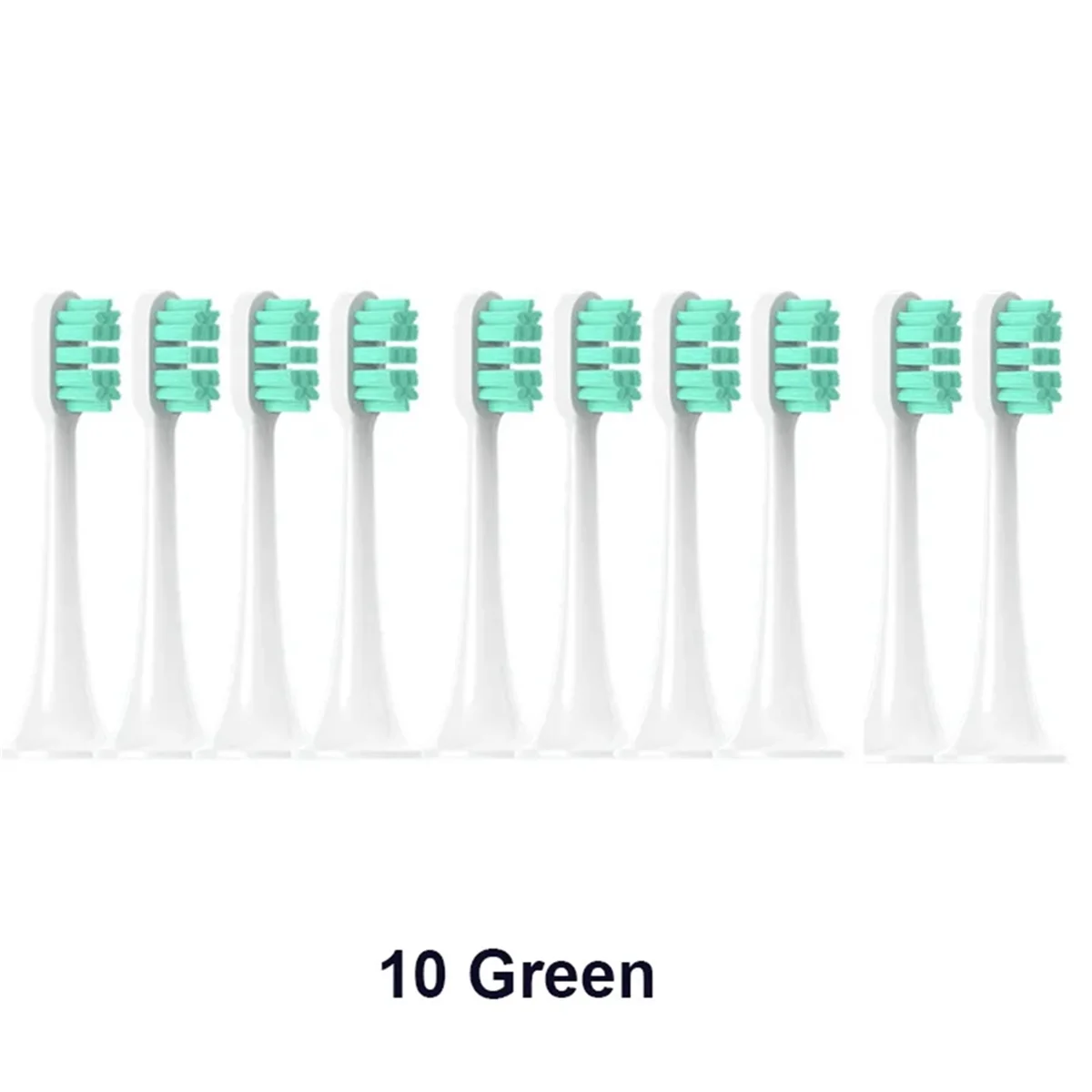 Replacement Brush Heads for Xiaomi MijiaT300/T500 Electric Toothbrush Soft Bristle Nozzles with Caps Sealed Package,C