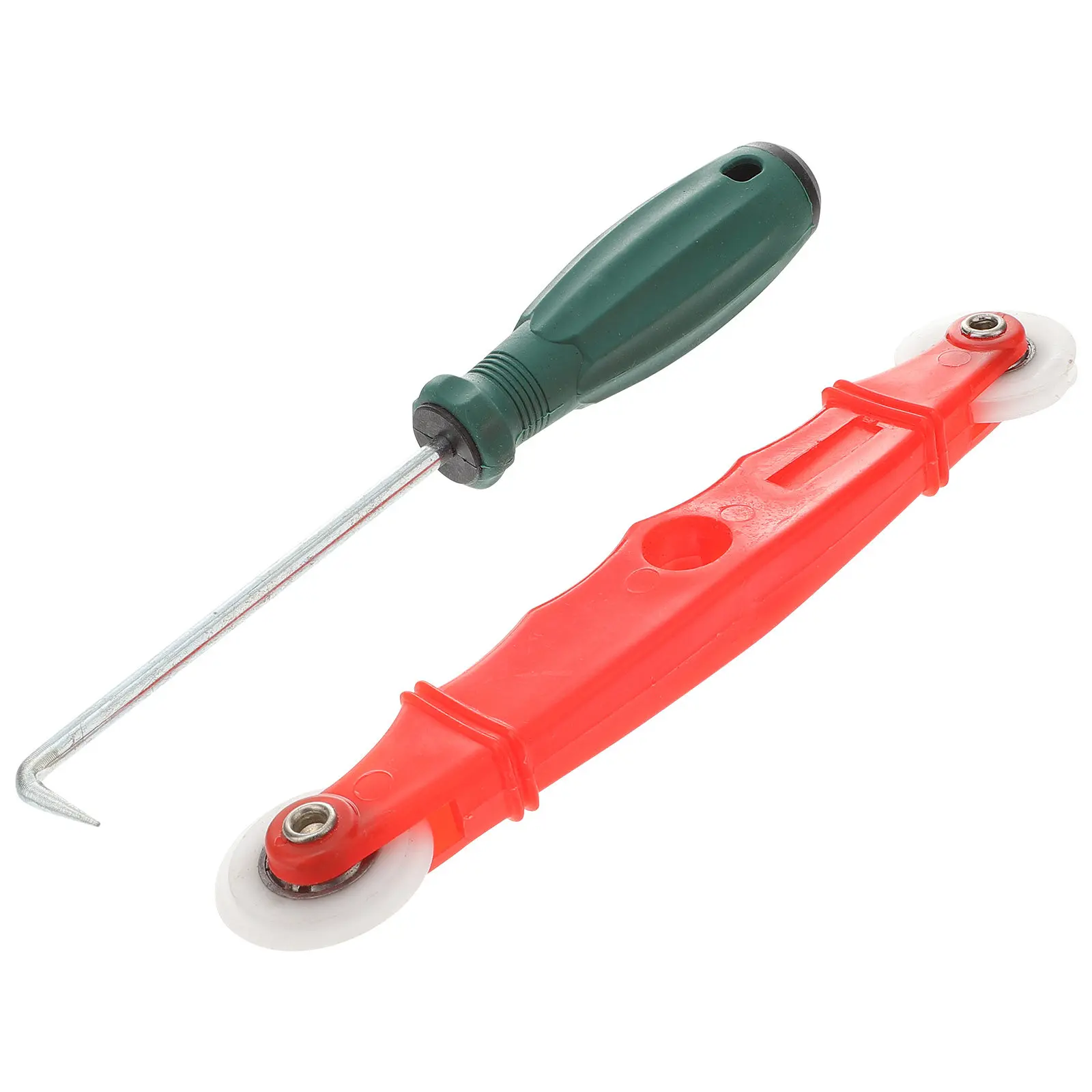 1Pcs Rolling Screen Tool Premium Thick Cast Handle Dual Head Roller for Window Screen Installation Glass Seal Gauze Bead Tool