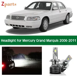 Canbus Headlamp Bulbs For 2006 2007 2008 2009 2010 2011 Mercury Grand Marquis LED Headlight Lighting Low High Beam Accessories