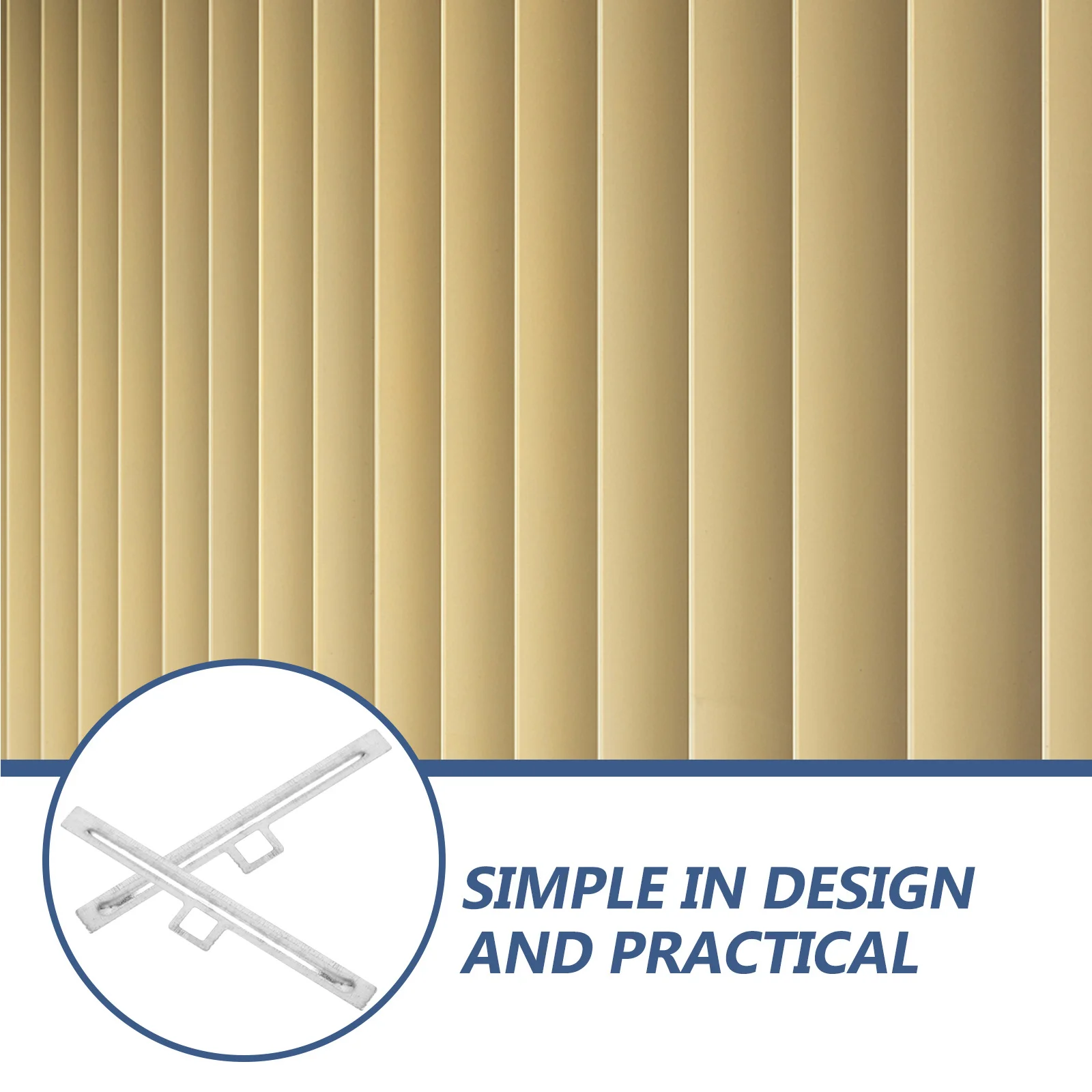 

10pcs Vertical Blind Metal Hangers Replacement Slats Repair Tabs For Window Blinds Decoration Accessories Home Office Hotel
