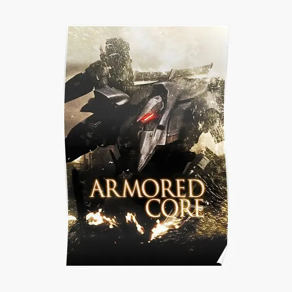 Armored Core 4 Ps3 Cover Ver 2  Poster Decor Modern Picture Painting Mural Decoration Print Room Home Wall Funny Art No Frame