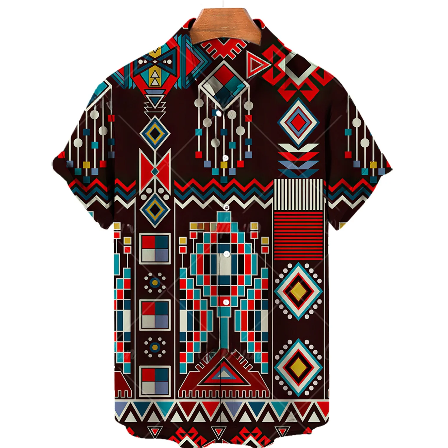 

Faion Printed Casual ort Sve irt Men's Clothing Spring Summer Thin Loose Fit Youth ular Sle Wide Angle Collar
