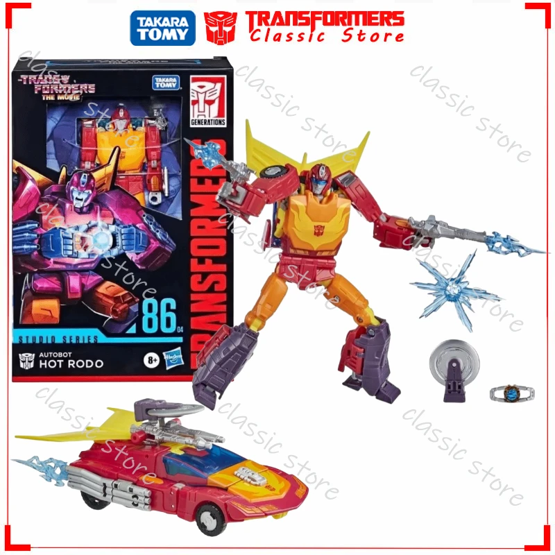 

In Stock Classic Transformers Toys Studio Series Voyage Class SS-86-04 Hot Rod Cybertron Autobots Action Figures Collectible