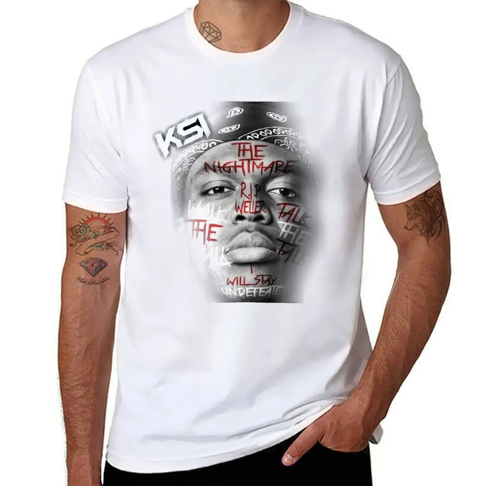 

Ksi T-Shirt t shirt for man 100 percent cotton man graphic t shirt T-Shirt
