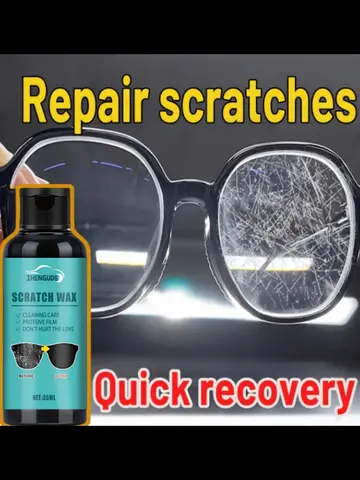 Multi-Purpose Glass Scratch Repair Polishing Paste - Scratch Repair for Car Glass and Rearview Mirrors, Scratch Repair Agent for Eyeglass Lenses, Long-Lasting and Effective
