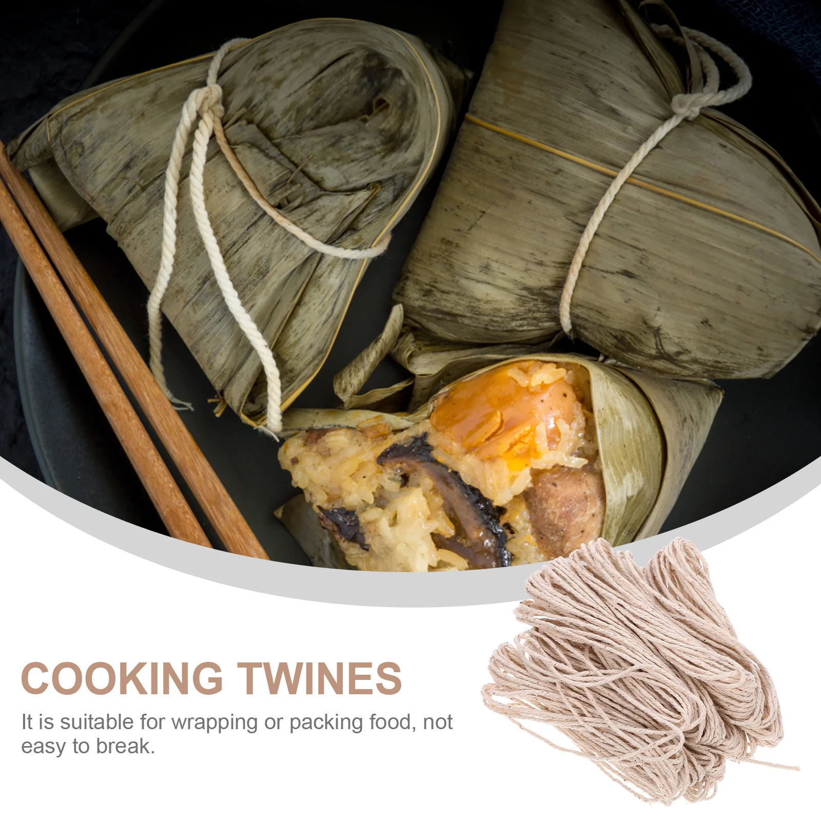 

Cotton Rope Twine Meat Tying Thread High Strength Elastic Sausage Ham Trussing Kitchen Cooking String Butchers Twine