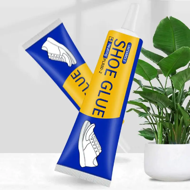 Leather Shoe Glue Shoe Adhesive 45g Professional Waterproof Quick Dry Universal Transparent Shoe Fix Glue For Footwear Crack