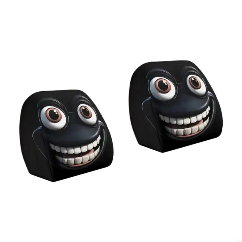 G99F Многоразовые чехлы на подголовники для салона автомобиля Jovial с комическими принтами, облегчающие чистку