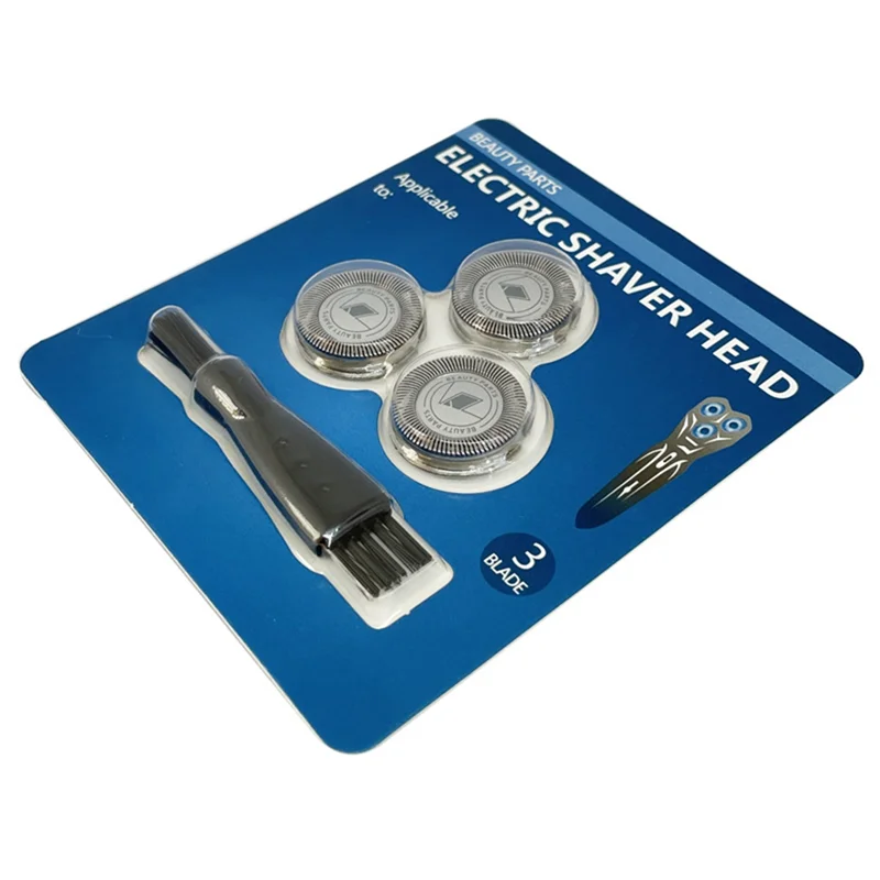 AEE3-SH71 Replacement Shaving Heads For  Norelco Shaver Series 7000 And Angular-Shaped Series 5000, SH71/52