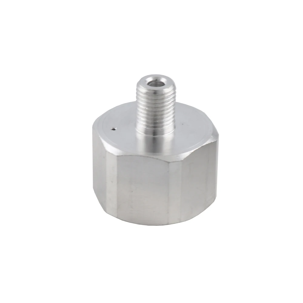 3/8-24UNF Converter Adapter To TR21-4 Soda Cylinder Bottle Refill Adapter for Homebrew Beer Keg Mini CO2 Regulator