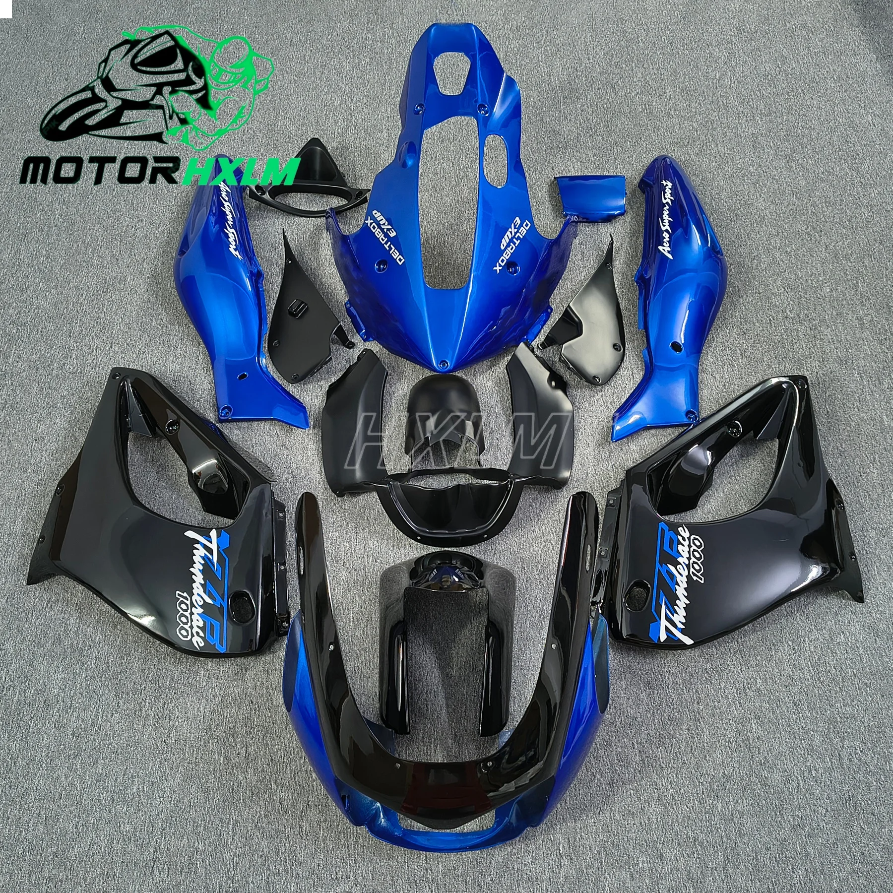 Injection Fairings For Yamaha YZF1000 1997 1998 1999 2000 2001 2002 2003 2004 2005 2006 2007ABS Plastic Motorcycle Red white Fai
