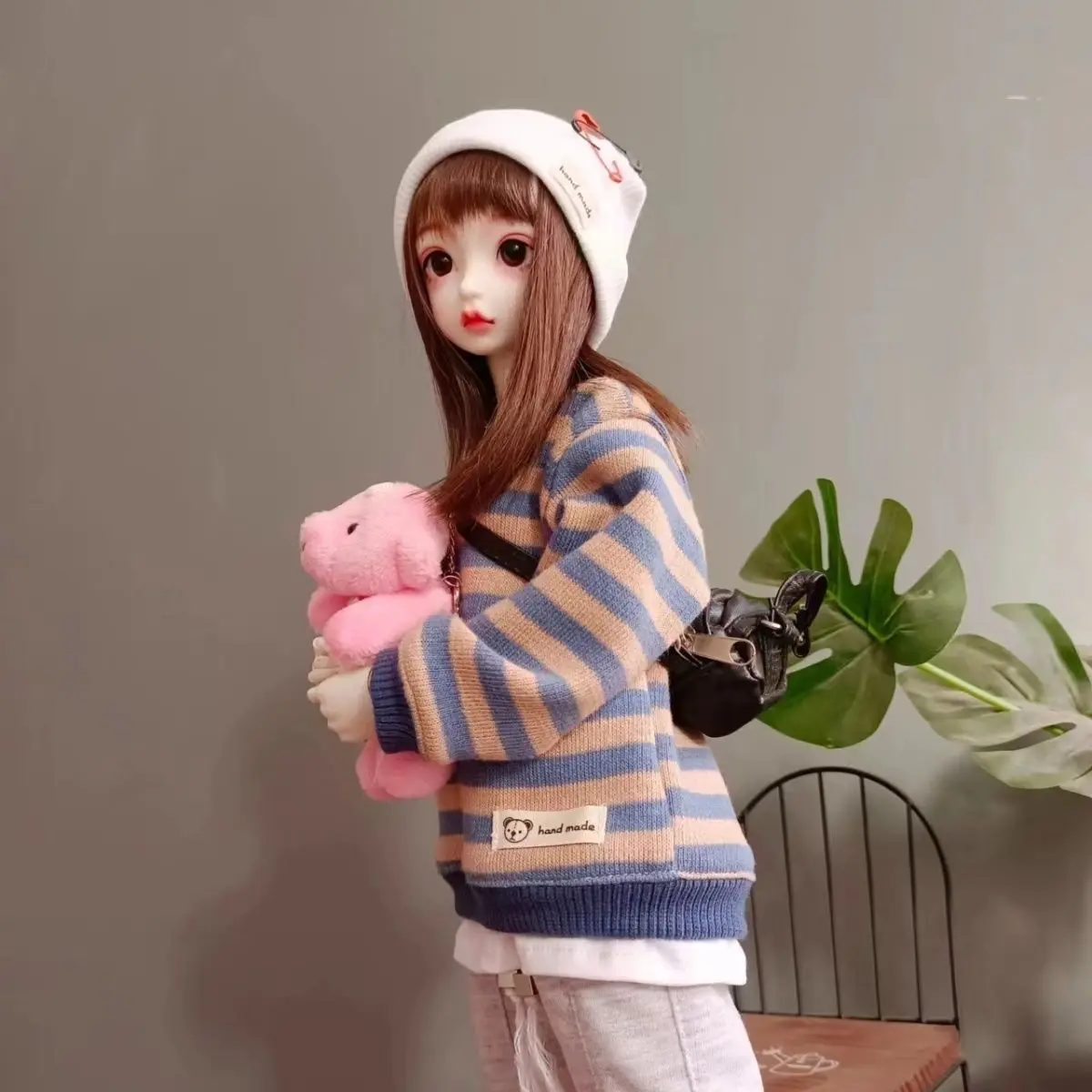 New 1/4 1/5 1/6 Bjd Doll Clothes Casual Fake Two Piece Top Sports Pants Bjd Dress Up Diy Girl Game Toy Doll Accessories No Doll