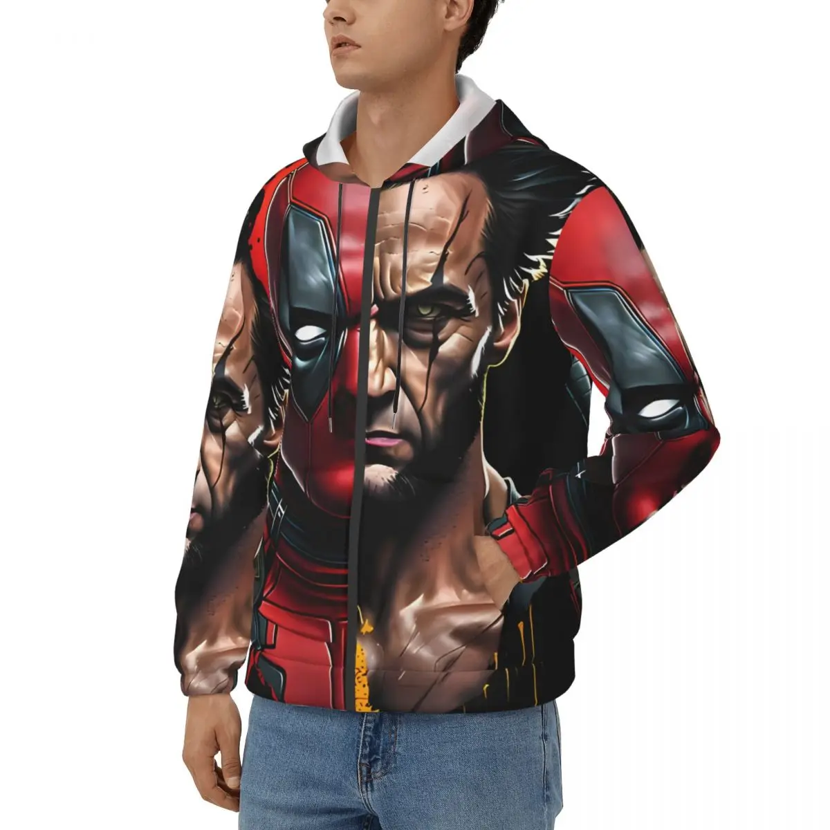 Men's Popular Movies Hoodie Deadpool & Wolverine Clothes Creative Hoodies Gift Idea Clothing