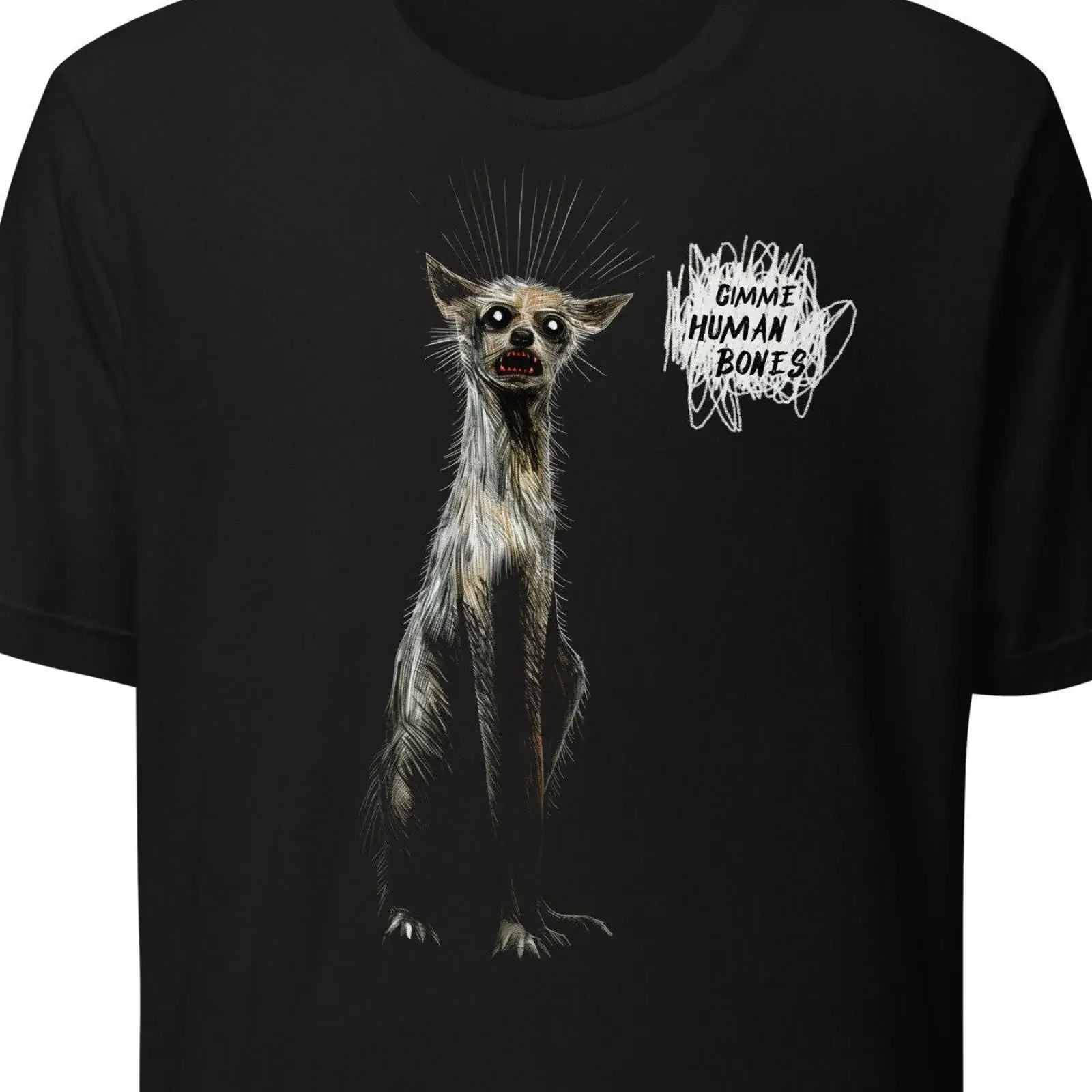 Camiseta Gimme Human Bones OreSeur de Mistborn de Brandon Sanderson, estilo vintage, informal, transpirable, unisex, con gráfico, suave