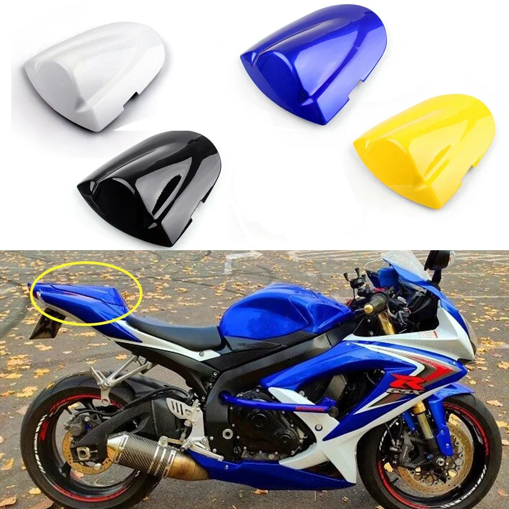 Motorcycle Pillion Rear Passenger Seat Cowl Cover For Suzuki GSXR 600/750 2006 2007 K6 K7