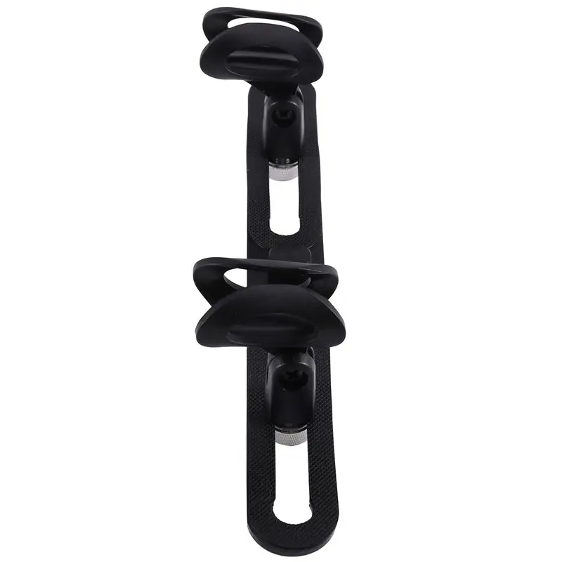 ABDE-Bar Microphone Stand With Base Mic Holder- Mic Clip For Live Streaming 2 Camera Positions + 2 Microphone Clips