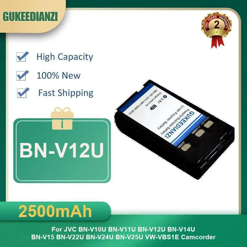 Battery For JVC BN-V10U BN-V11U BN-V12U BN-V14U BN-V15 BN-V22U BN-V24U BN-V25U VW-VBS1E Camcorder