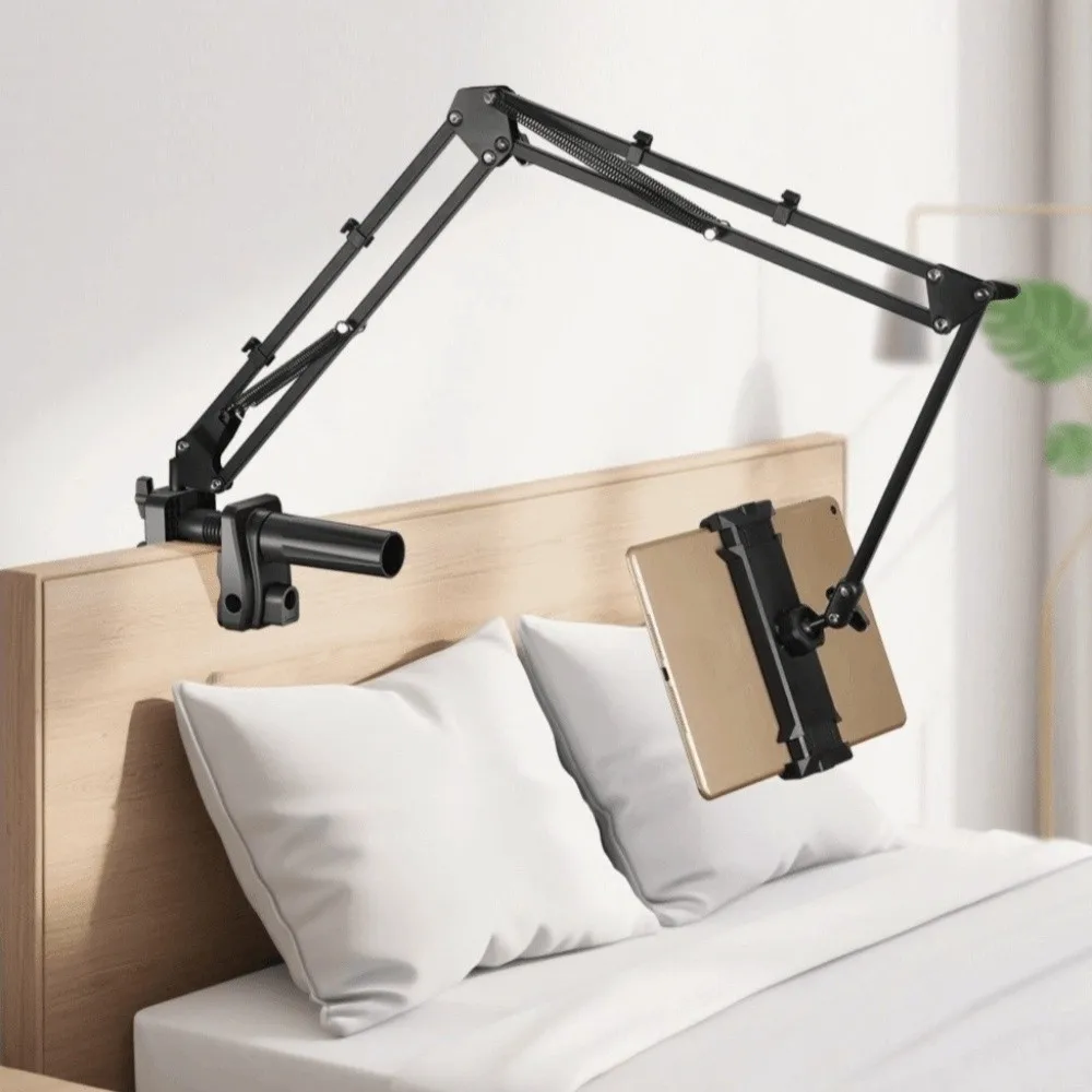 Verstellbarer Multi-Angle-Telefon-Tablet-Halter mit Ständer 360° °   Rotation, stabile Unterstützung, mobiler Griff, faltbar