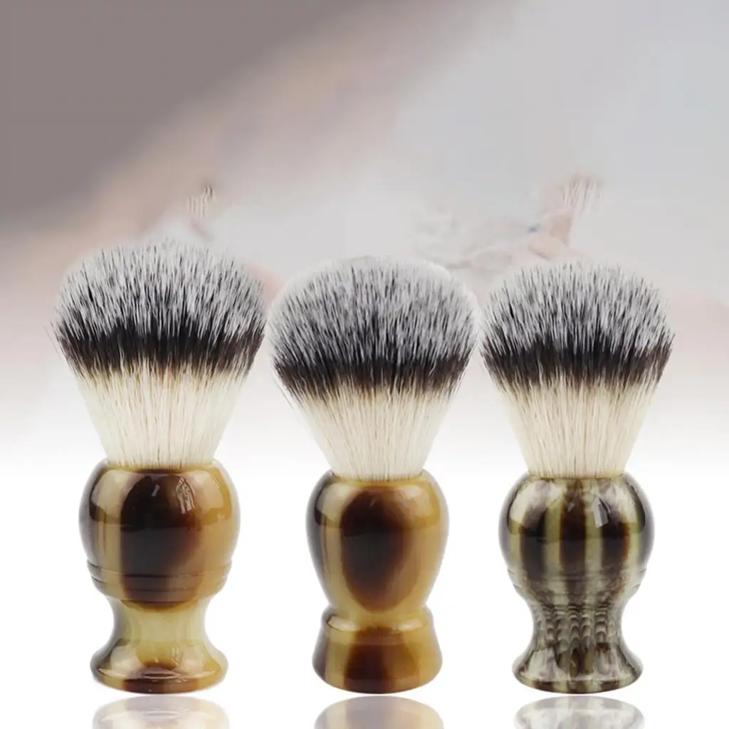 Peluquería perfecta para hombres, cepillo de afeitar, aparato de limpieza de barba, herramienta de salón