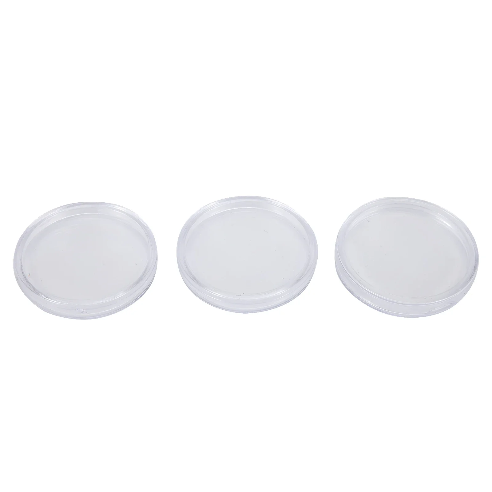 

Case Coin Holders Storage Ceremony Transparent Commemorative Container Display Round Set Gifts Medal Organizer