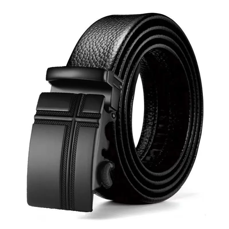 

Men Belt Male Genuine Leather Belt Man Strap Belts For Men Automatic Buckle Luxury Designer Belts Work Business Strap