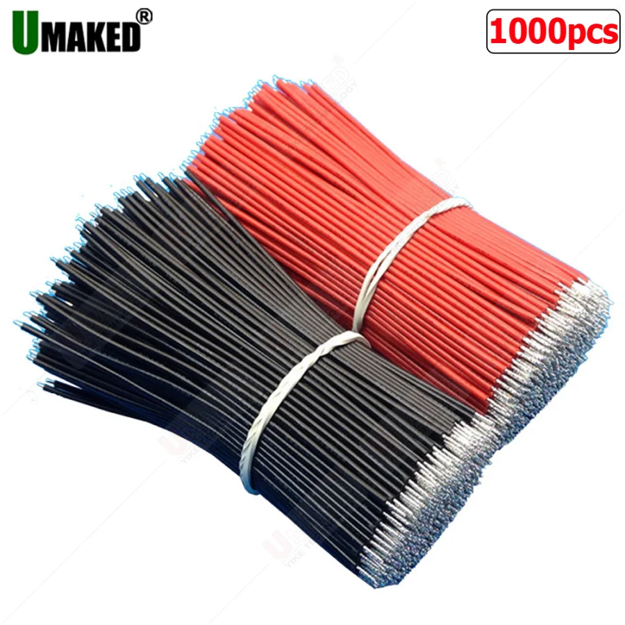 

1000 шт Φ 24AWG 26AWG 10 см Fly jumper wire cable Tin кабель для пайки ПП цвет на выбор