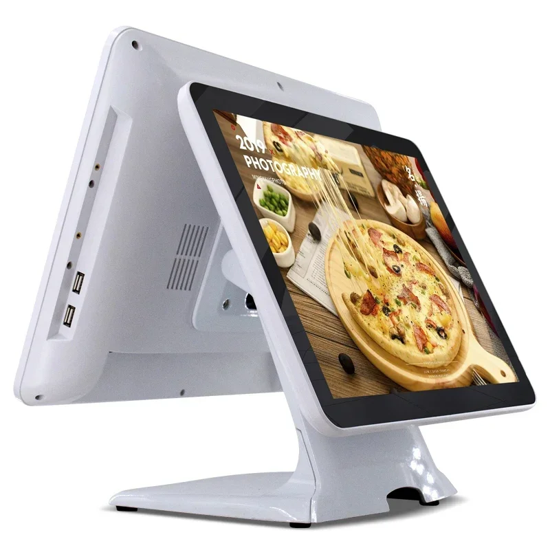 15 Inch Capacitive Touch Screen Pos System All In One Financial Equipment