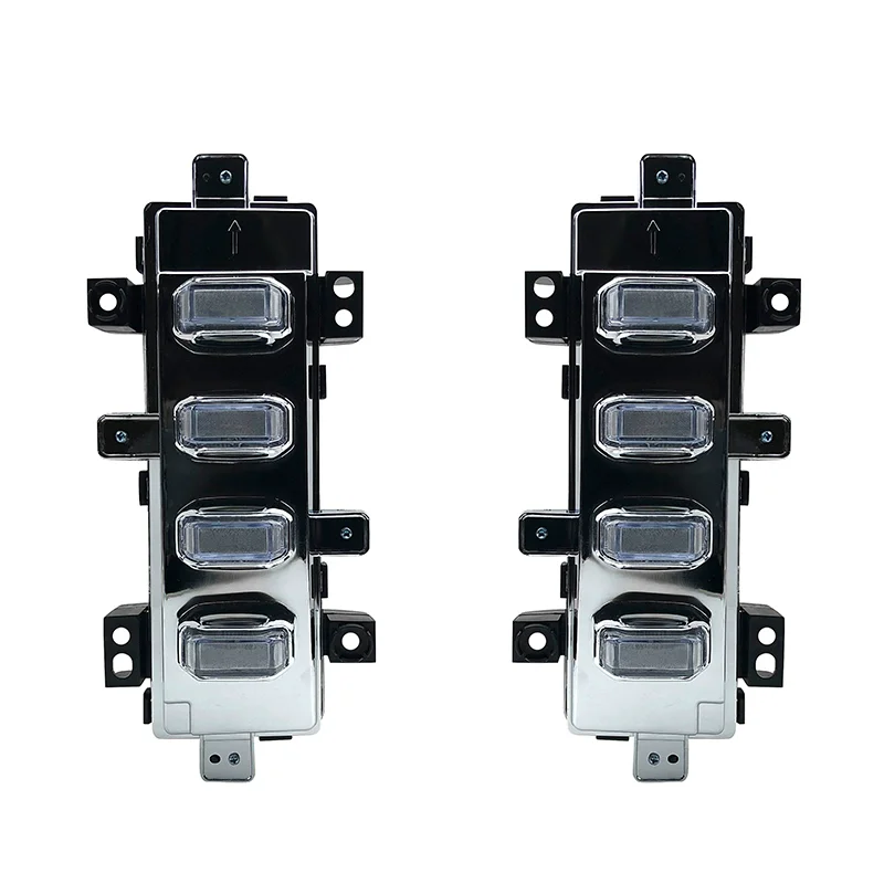 LED Daytime Running Light for JETOUR X70 Plus 21-23 modified Stream DRL Front bumper Fog light Turn signal Car Accessories