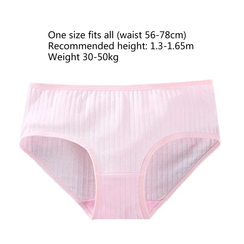 3PC Teenager Briefs Girls Underwear Cotton Briefs Sports Letters Breathable Briefs Pupils 8-12-14 Years