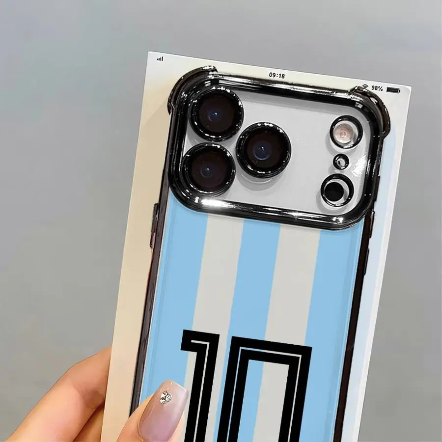 Case for iPhone 17 Air 16 17 Pro Max 13 15 Plus 12 14 11 Soft Phone Cover Number 10