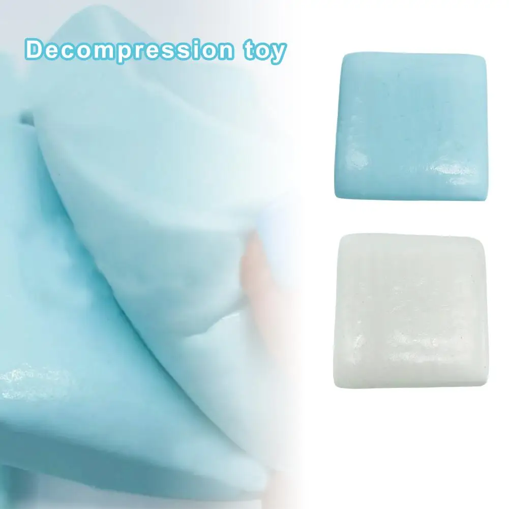 New Super Soft Domestic Real Milk Sticky Toast Venting Stress Music Relaxes Rebound Anxiety Relieving Pinch Toys Toy Slow G8E0