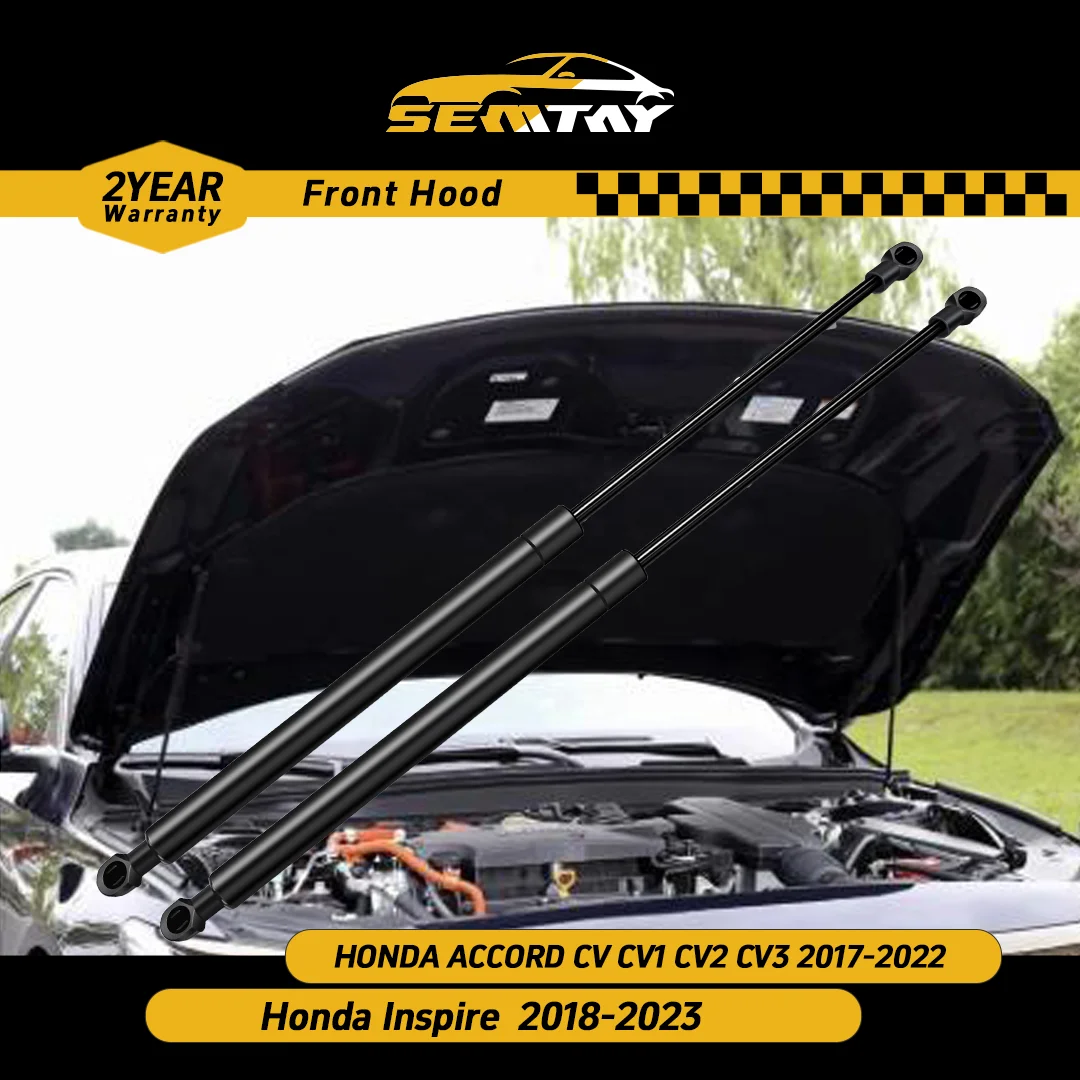 

Стойки капота SEMTAY, совместимые с HONDA ACCORD CV CV1-CV3 2017-2022 / Inspire 2018-2023, поддержка подъема капота, амортизатор Spri