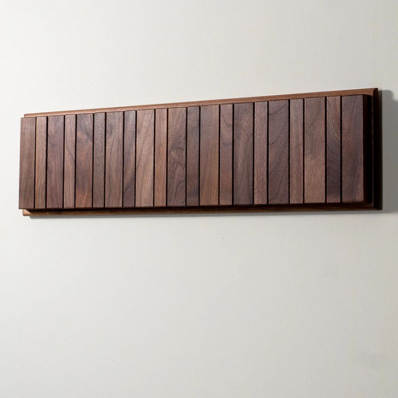 Creative Wood Coat Rack Retro Wall Coat Racks 10 Hook Bathroom Hooks Wall Hanging Clothing Hanger Hooks Accessories