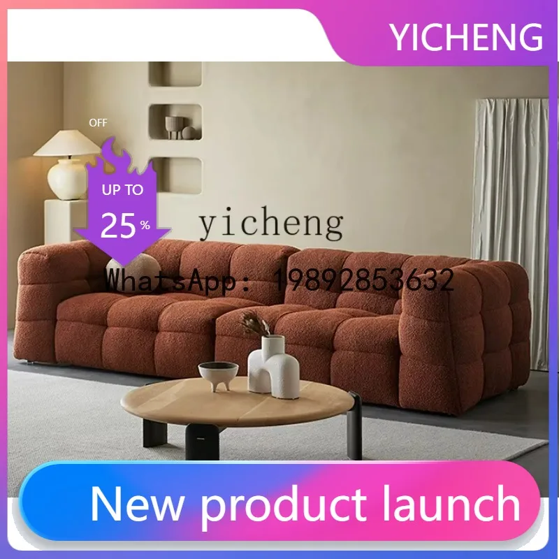 

Трехместный диван из хлопковой ткани в стиле ретро, бесшумный, современный, для гостиной, прямой ряд