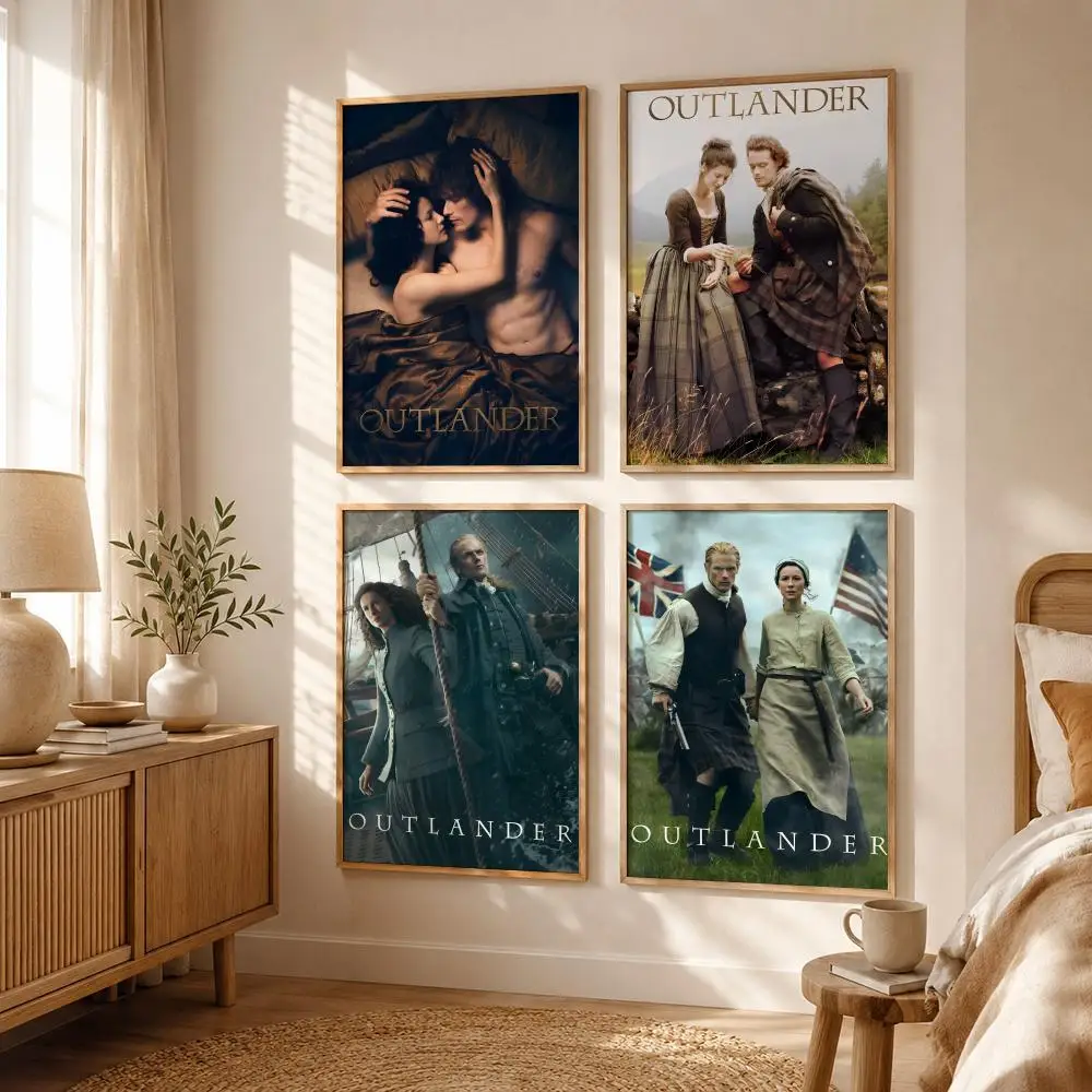 Period Series O-outlander Poster All-match HD Waterproof Self-Adhesive Wall Art Sticker For Home Bedroom view 2