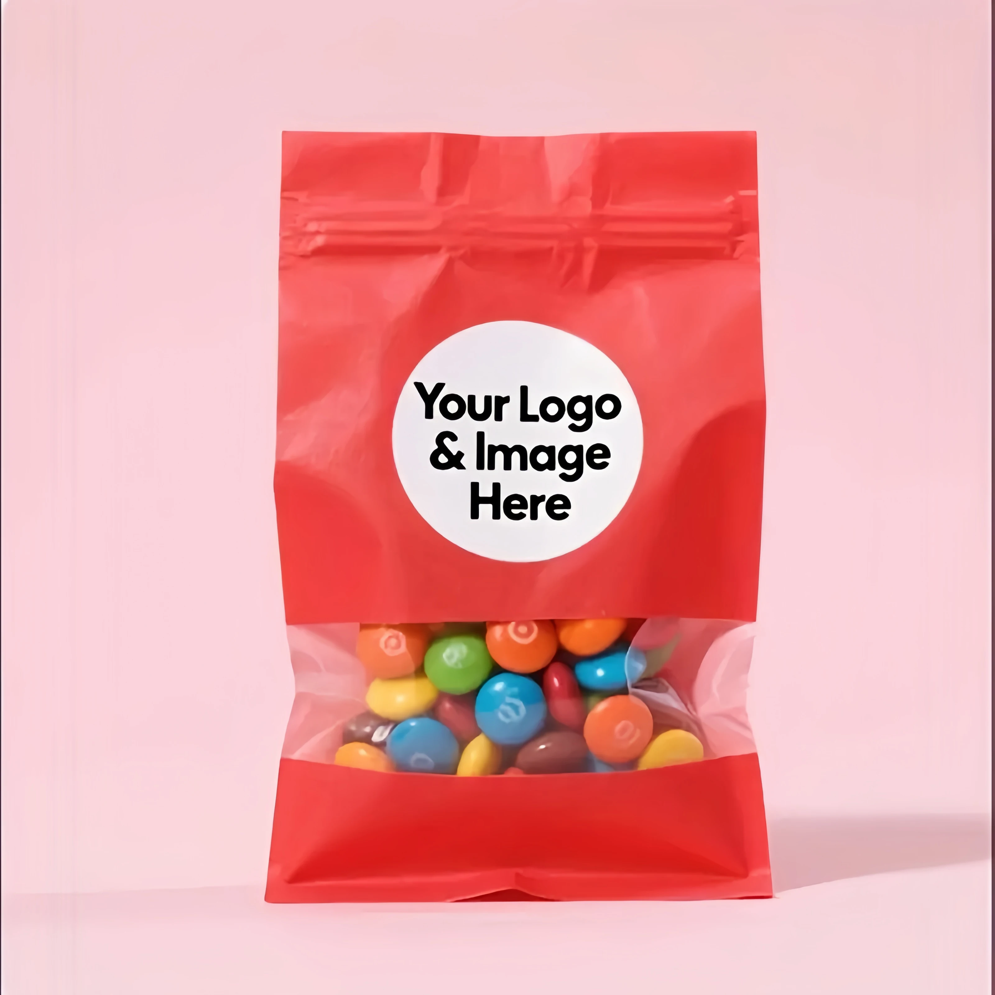 100pcs Custom Round Waterproof and Tear-Resistant Stickers - High-Adhesive Polypropylene Labels for Branding, Events, Weddings,