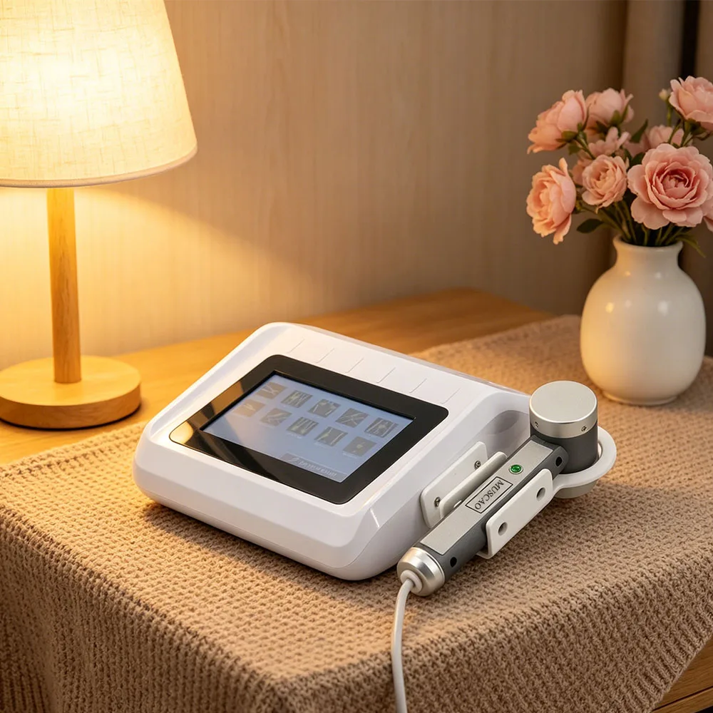1MHz Ultrasonic Therapy Machine For Waist And Back Pain Relief Body Relaxation Massager Newest Physiotherapy Ultrasound Device