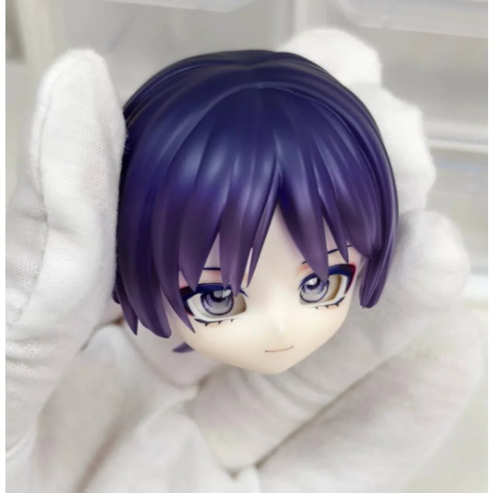 Wanderer Ob11 Doll Head Handmade Faceplates Hair 1/12 1/8 1/6 Bjd Doll Wig Customized Product Anime Game Cosplay Toy Accessories