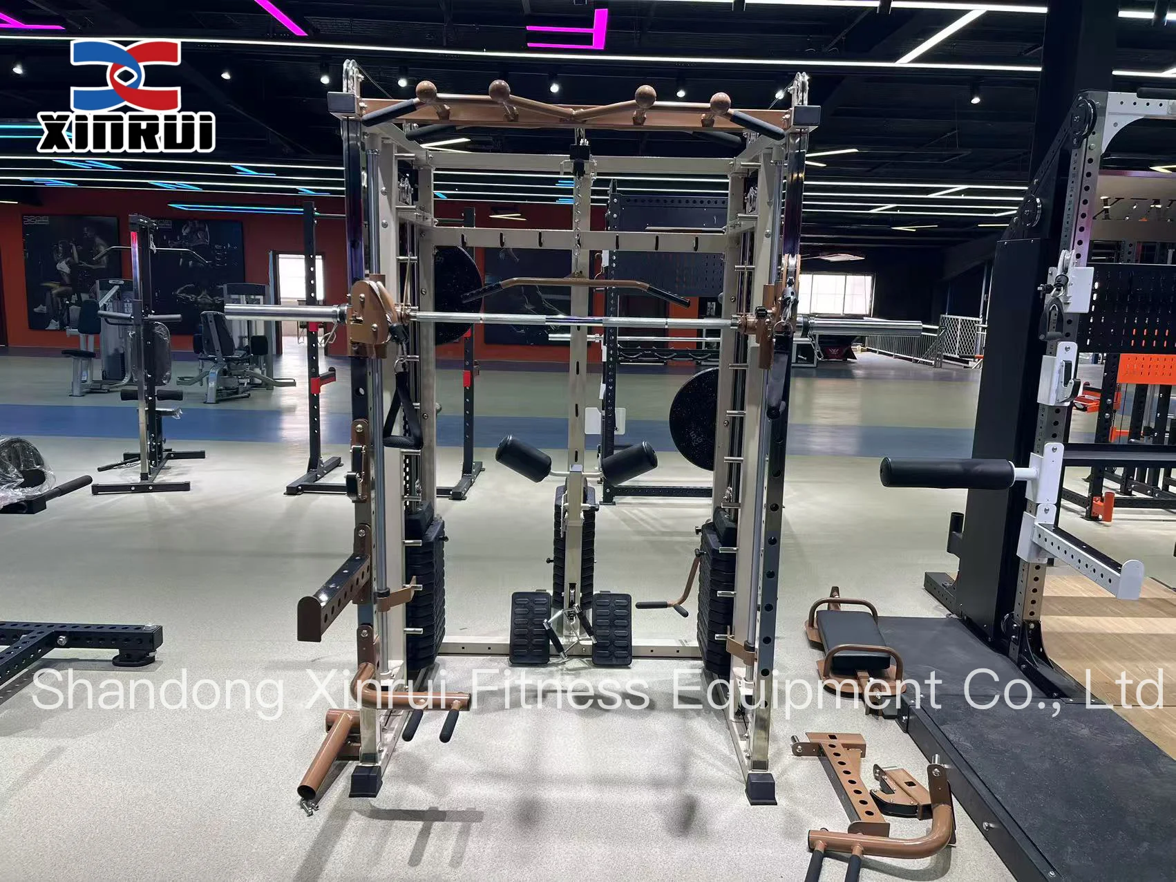 Multi Function Power Cage Squa - Home Gym With Smith Machine 评论和价格