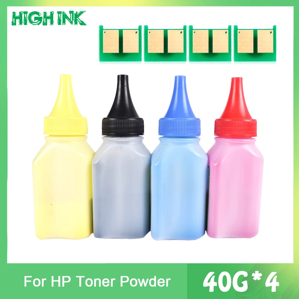 

Chip +Toner Powder for CE320A CE321A CE322A CE323A 128A 320 321 322 323 Toner Cartridge for HP laserjet CM1415 CM1415fn 1415