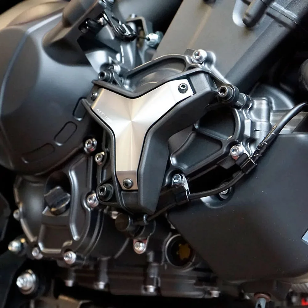 لياماها MT09 MT-09 الراسم 9 GT 2021 2022 FZ09 21 22 المحرك واقية الحرس تحطم بار محرك الحرس الإطار غطاء للحماية