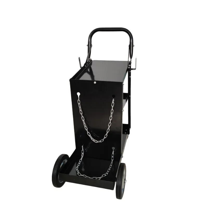 

Front PP universal wheel with handle Welding tool locomotive cart