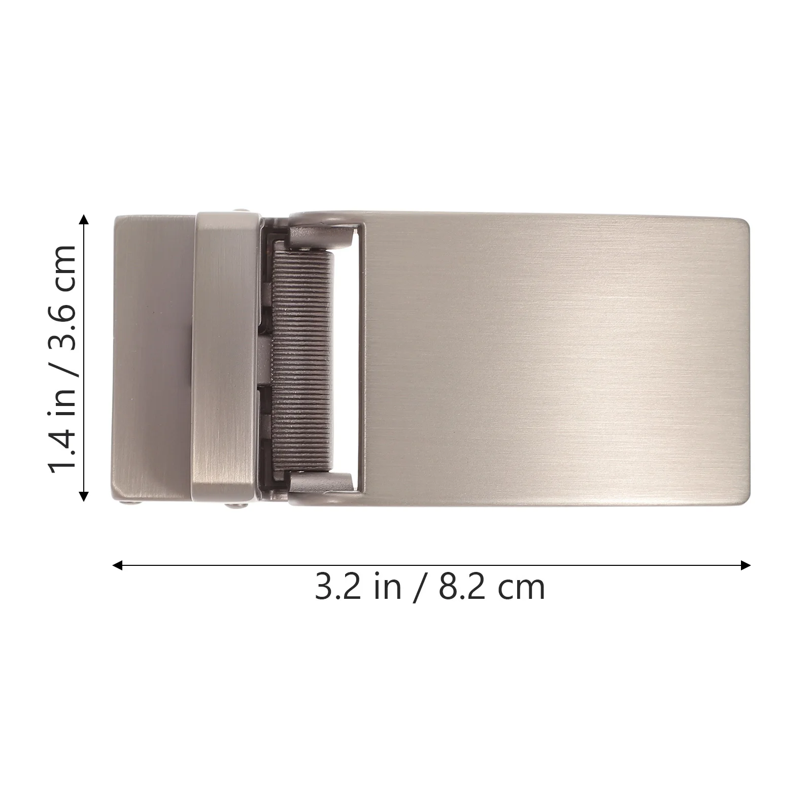 1 قطعة سبائك الأعمال رجال الأعمال التلقائي مشبك دائم مقاومة للخدش سهلة الاستخدام ملحق أنيق للأحزمة