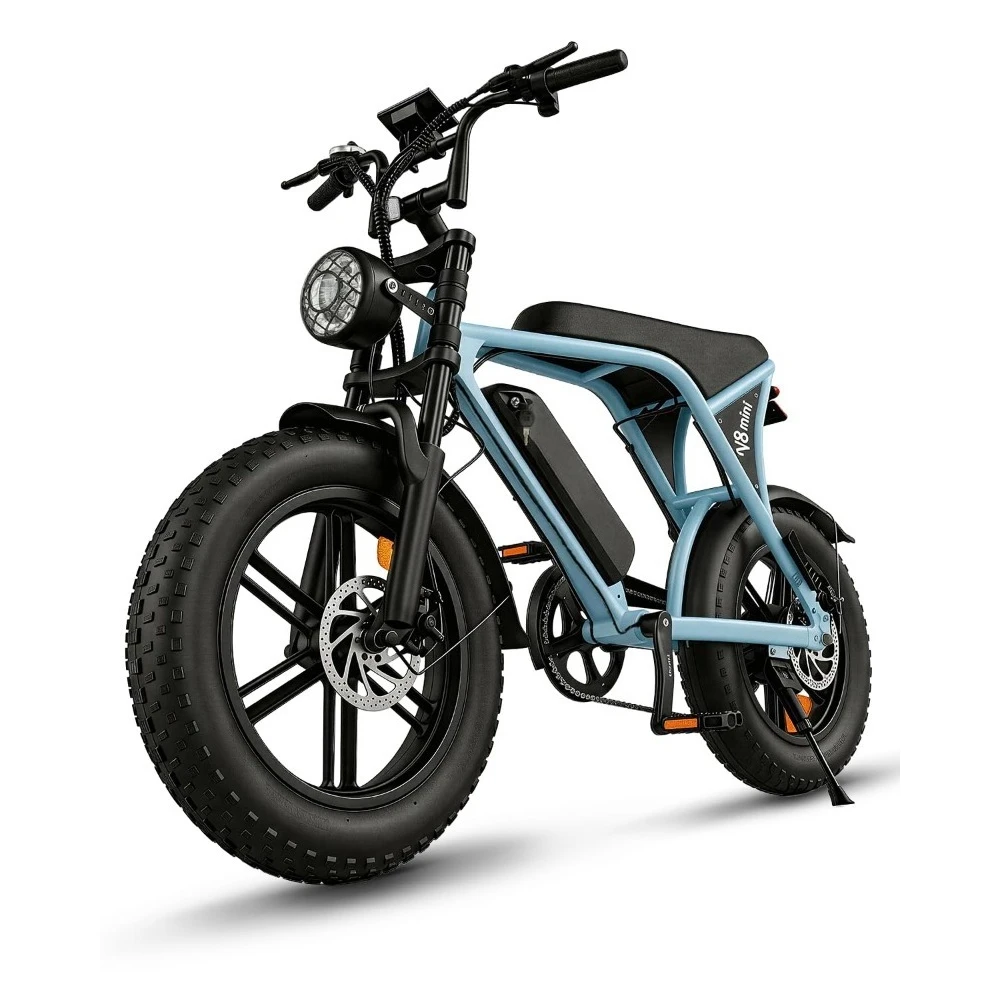 

Электровелосипед серии V8 для взрослых, пиковая мощность двигателя 500/1000 Вт, съемный аккумулятор 10,4/15/30 Ач, широкие шины 16/20 дюймов, индивидуальная комплектация