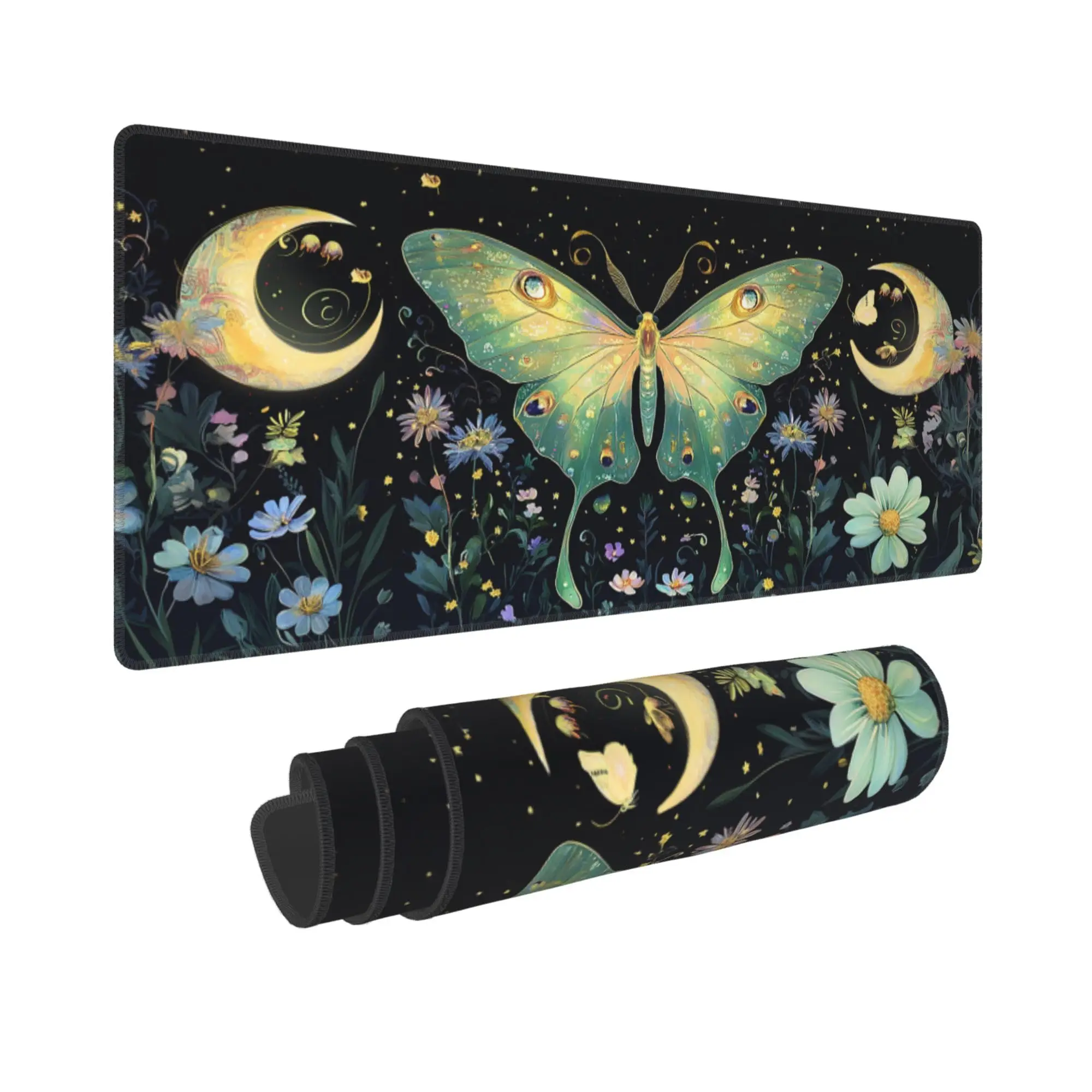 

Cute Butterfly Pattern Desk Mat,adorable Desktop Decoration,anti-slip and Waterproof Gaming Mousepad,a Perfect Gift for Friends.