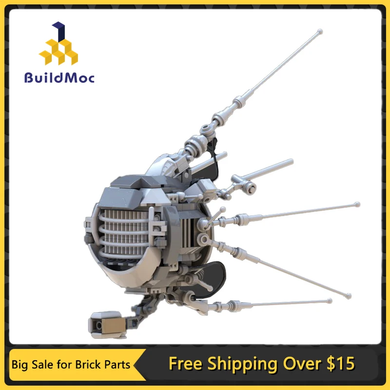 

MOC Robot Movie Series Mini Machine Monster High-Tech Battle Transport Model Bricks MOC-22995 Idea DIY Toys for Children Gifts