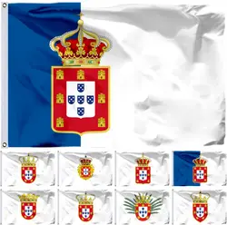 Portugal (1495-1830) History Flag Choice of Sizes:21X14CM/2X3ft/3X5ft/45X30CM/30X20CM Double Stitched High Quality Banner